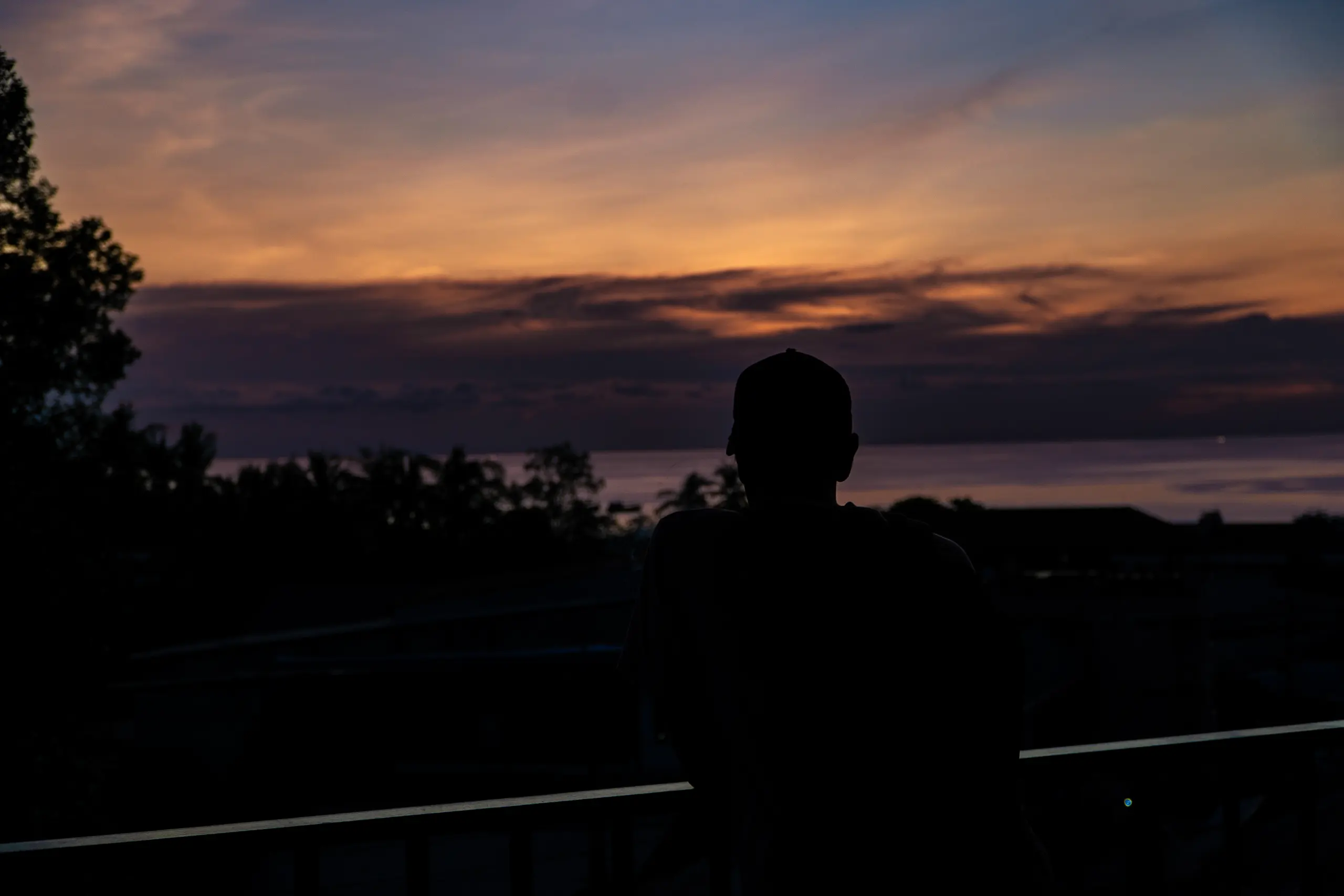Sunset over the sea, Koh Tao
